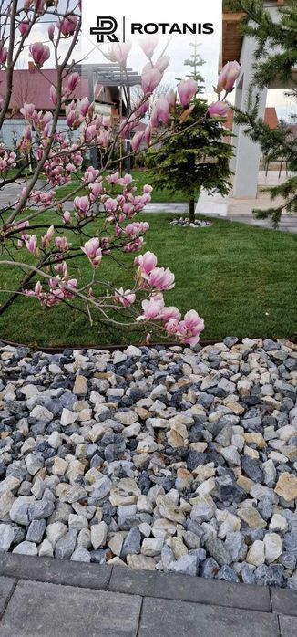 Piatra concasata decor pentru amenajare grădina