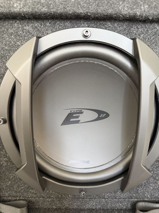 Subwoofer Alpine SWE 815 fara amplificator fara comanda bas