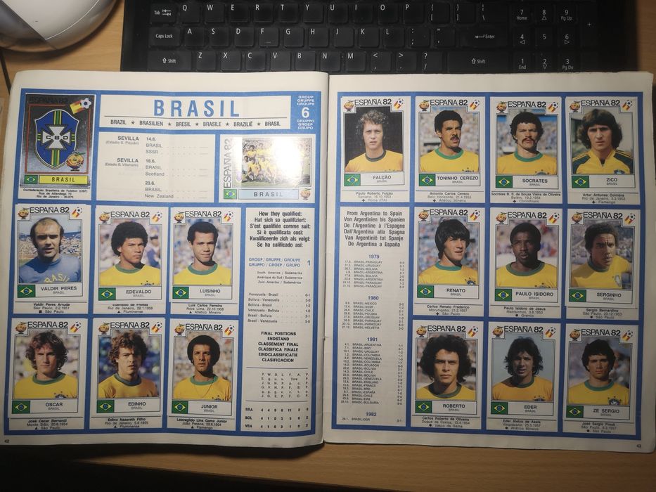 Panini Album complet Spania 82 Espana 1982 original varianta plătită
