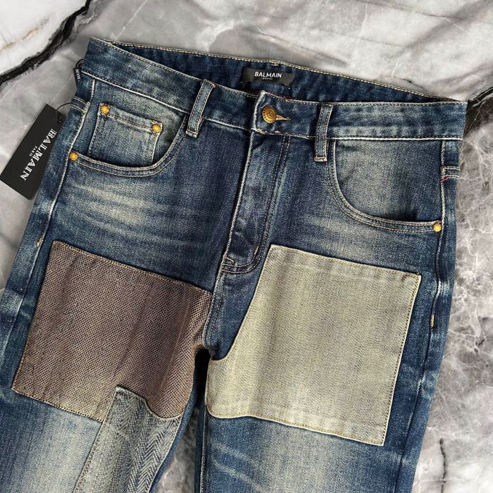 Blugi Balmain , calitate premium , pe comanda , noi , L