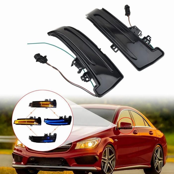 Semnalizatoare Dinamice Oglinzi Mercedes A B C E S CLA CLS GLA Class