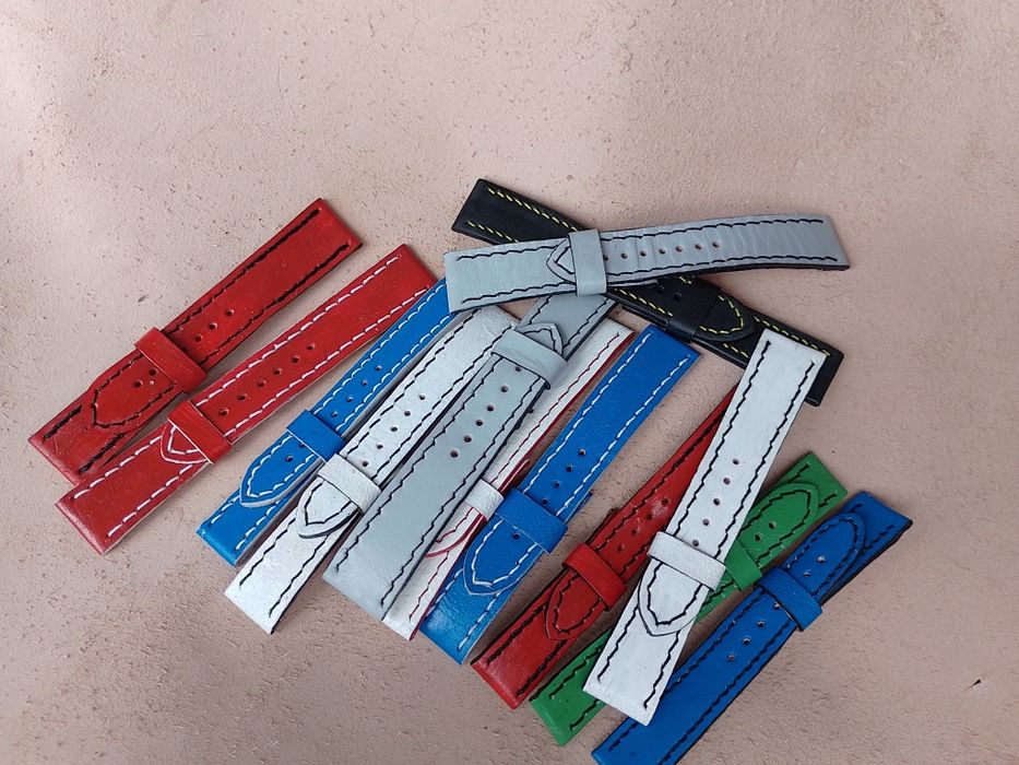 Каишки за часовник ръчна озработка,seiko,citizen,tissot,orient,casio