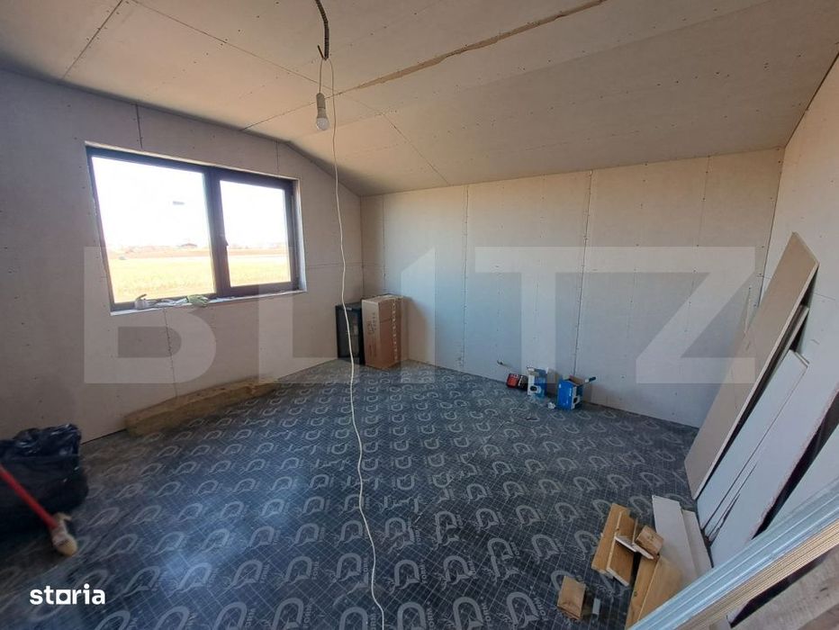 Casa in zona Stupini, aproape de Brasov – 130 mp utili, teren 560 mp