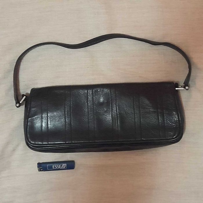 EBERLE стильный кожаный клатч багет / Made in Brazil