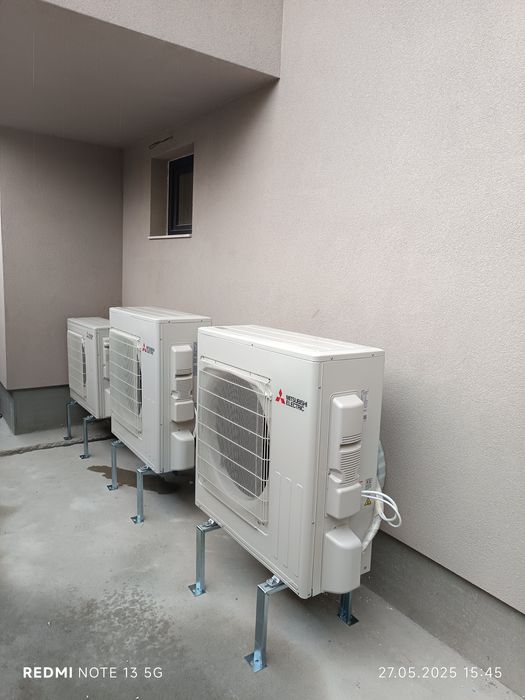 Термопомпа въздух-вода от климатик с монтаж
