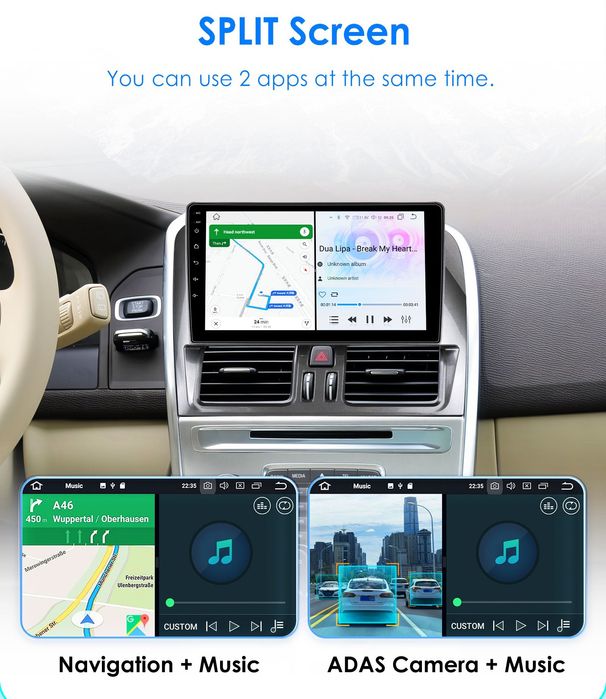 Navigatie Android dedicata VOLVO XC60 (2008-2013)