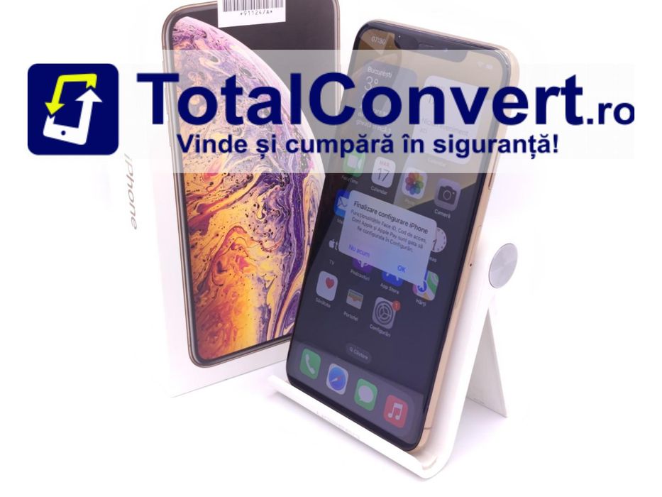 Apple iPhone XS Max 256GB Gold 4GB Dual, Garantie 24 luni | #D91124