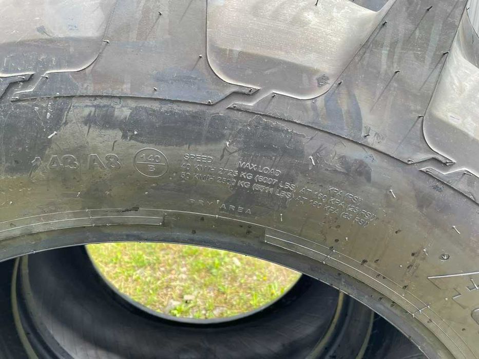 480/70R34 Anvelope Radiale de tractor spate 16.9-34 OZKA Tubeless