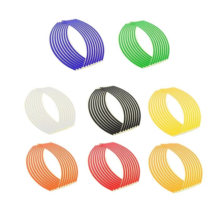 Rim Strip banda adeziva reflectorizanta janta / dunga moto auto scuter