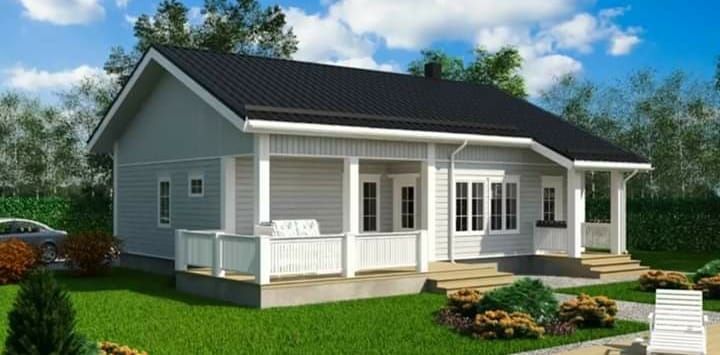 Vând case de locuit pe structură metalică învelită cu panouri sandwich