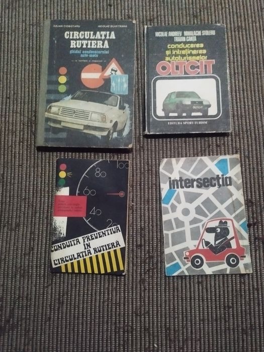 Cărți vechi tematică auto