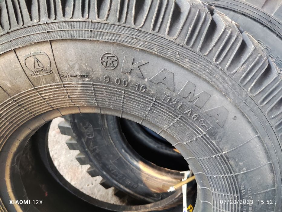 Шина 9.00-16 КАМА НКФ-8 121A6 (Нижнекамск) с камерой