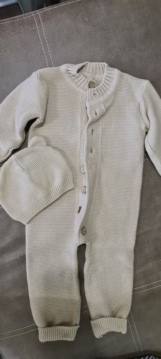 Вязаный комбинезон