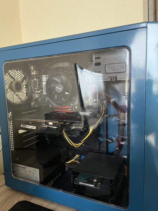 Геймърски компютър GTX 1660Ti Ryzen 5 3600 16Gb ram