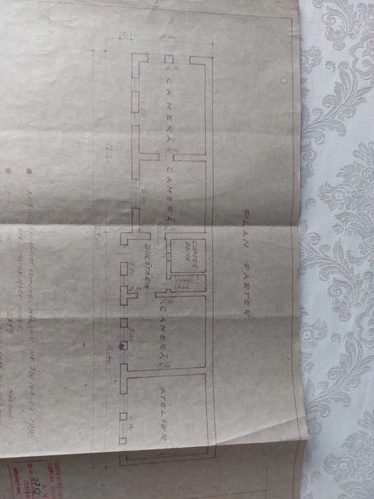 Casă tradițională săsească + teren mare în centru comunei Hălchiu