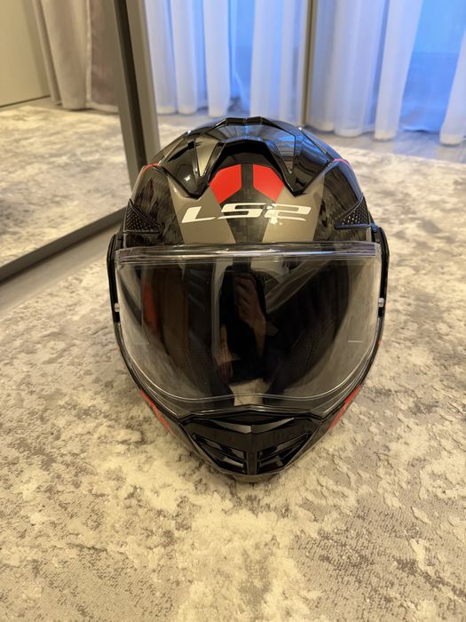 Casca moto Ls2 Advant X Carbon M, modulara ( flip back)
