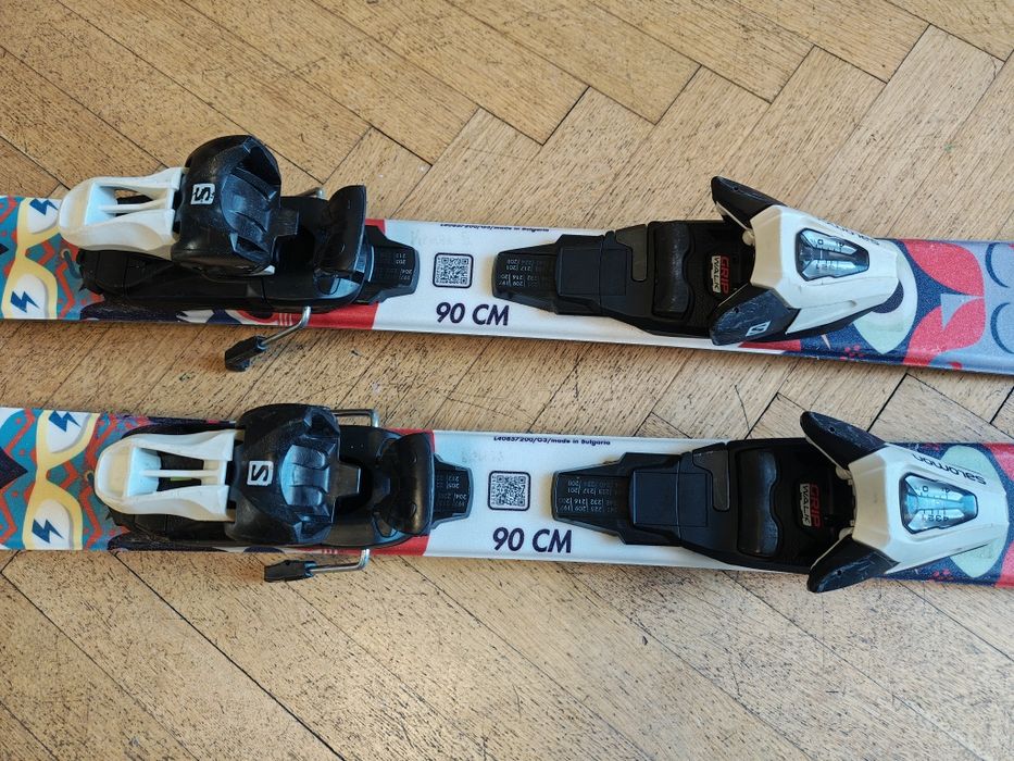 Salomon детски ски с автомати 90cm на пролетна цена
