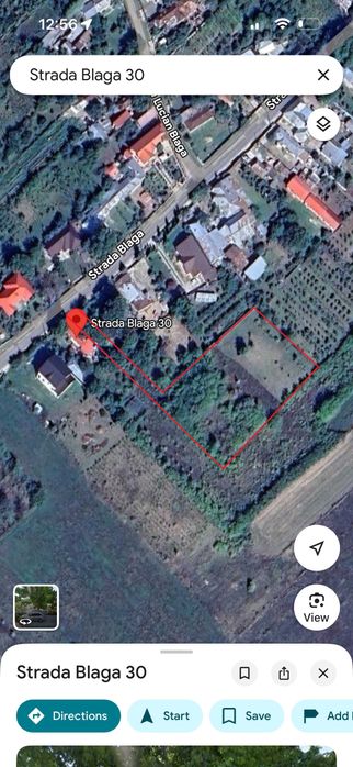 Teren intravilan 3480 mp Jariștea utilități, casă de vacanță sau fermă