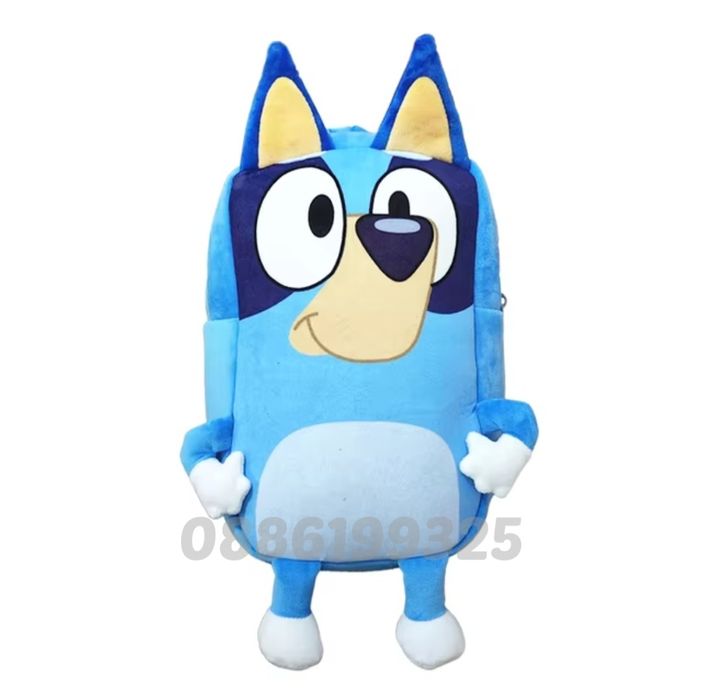 Плюшена играчка Раница Блуи и Бинго, Bluey and Bingo раница