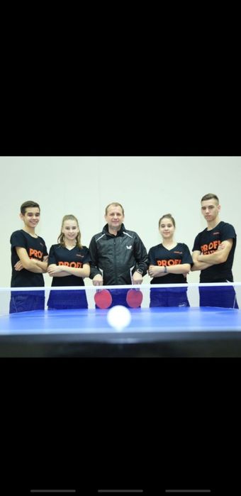 Настольный теннис. Групповые и индивидуальные занятия