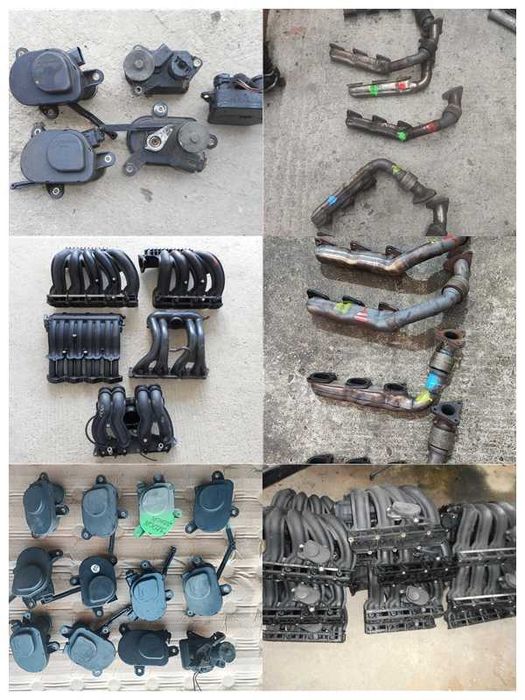 Колектори всмукателни и изпускателен и моторчета от Мерцедес