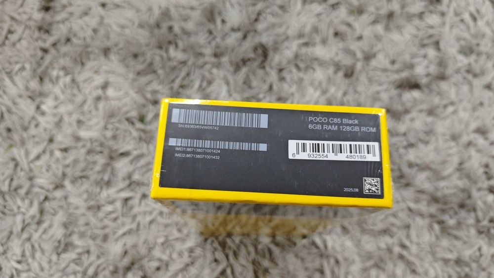 Xiaomi Poco C85 128GB 6GB RAM Dual, Black