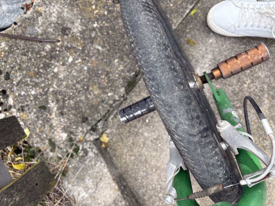 BMX колело зелено