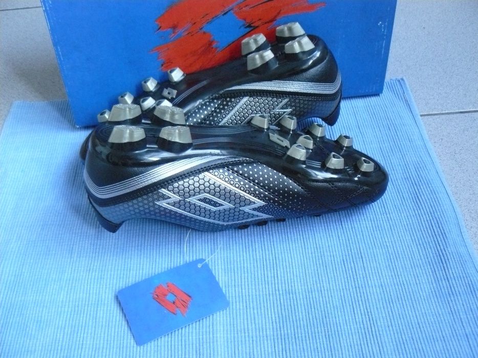 Ghete Fotbal Noi LOTTO SPIDER FGT Junior Originale,Pt Copii,Nr.38