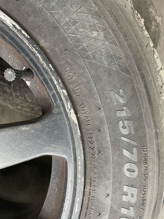 Джанти с гуми 215/70R16 за нисан х-трайл Nisan X-treil