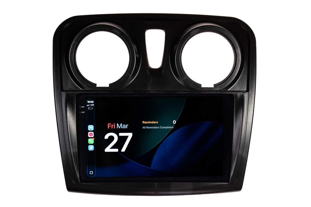 Navigatie Logan 2 Dacia Android 14 , Carplay Wireless Android Auto + Camera Marsarier