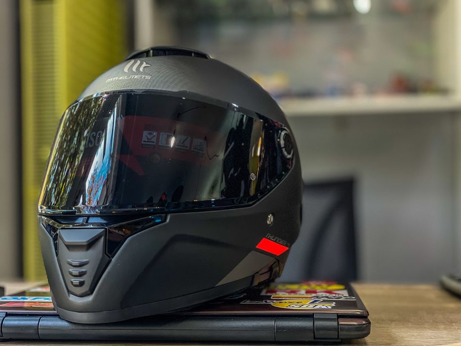 Casca Moto MT Thunder 4 Negru Mat