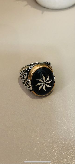 Кольцо серебро