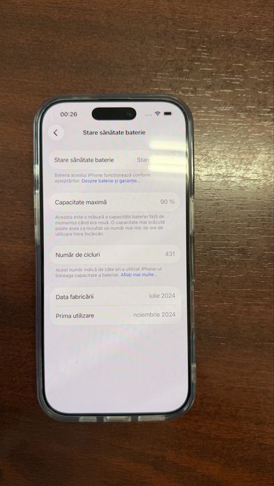 Iphone 16 pro 256gb desert titanium