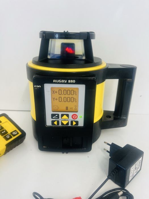 Leica RUGBY 880 nivela laser panta canalizare