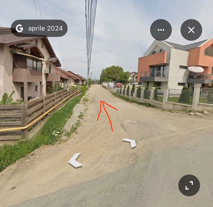 Teren intravilan 750mp Hlincea Manta Rosie