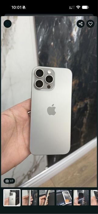 Iphone 16 pro max natural titanium impecabil ca nou