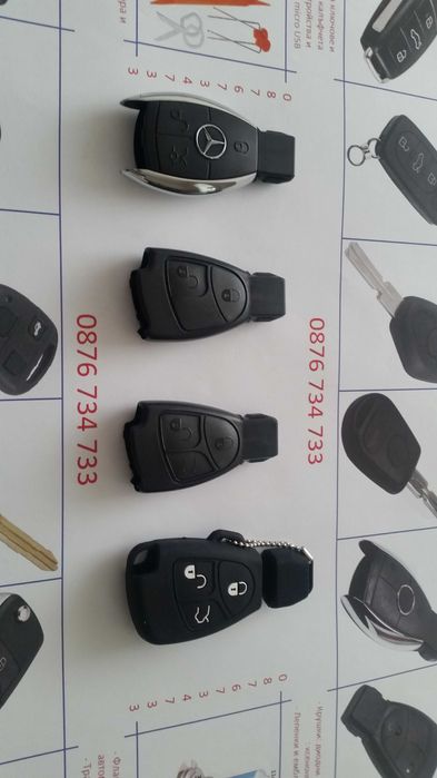 Кутийка за ключ на Мерцедес