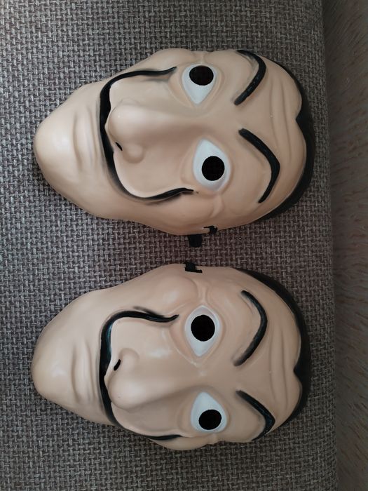 Маски ужастики пластик резина