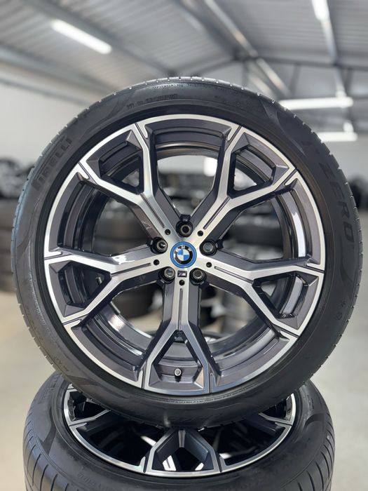 Jante Bmw X5 X6 R21 G05 G06 Originale M741 Pirelii 2024 vara 90%