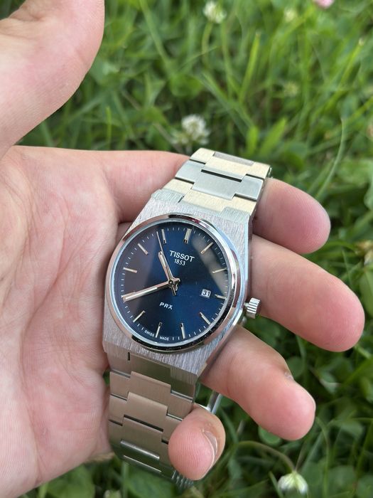 Vand ceas Tissot Prx cadran 40mm albastru inchis