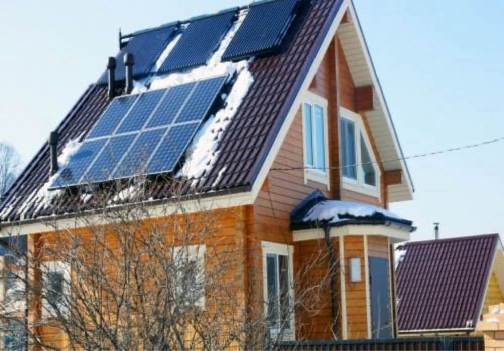 Солнечный панел 3 кВт HYBRID | Quyosh panellari 3 kVT to’liq ustanovka