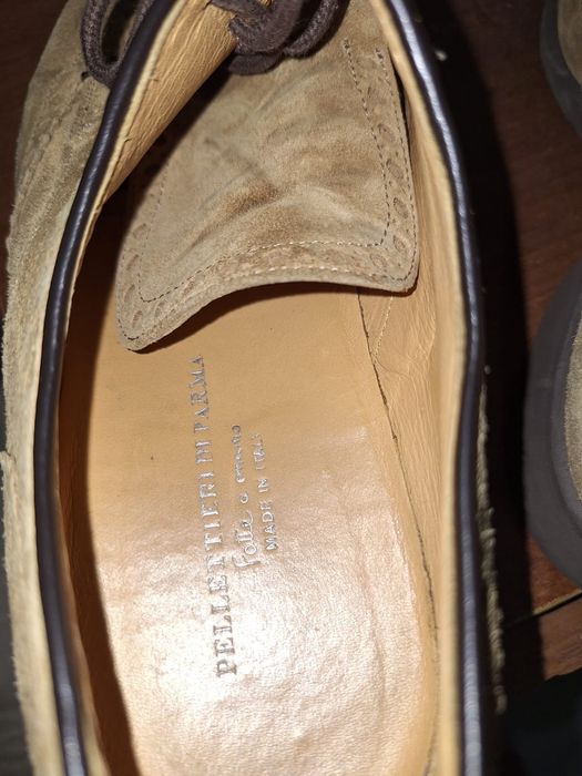 Туфли итальянские замша