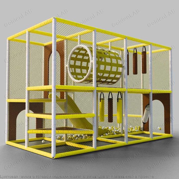 Детский лабиринт, детский игровой парк.