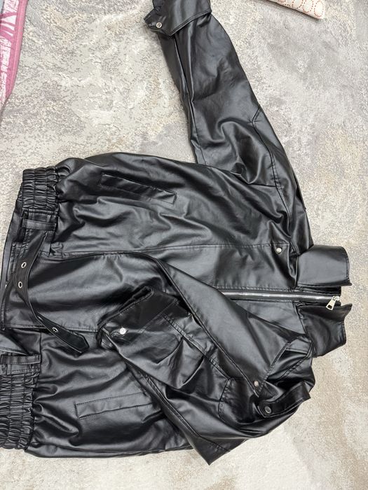 кожанная куртка экокожа