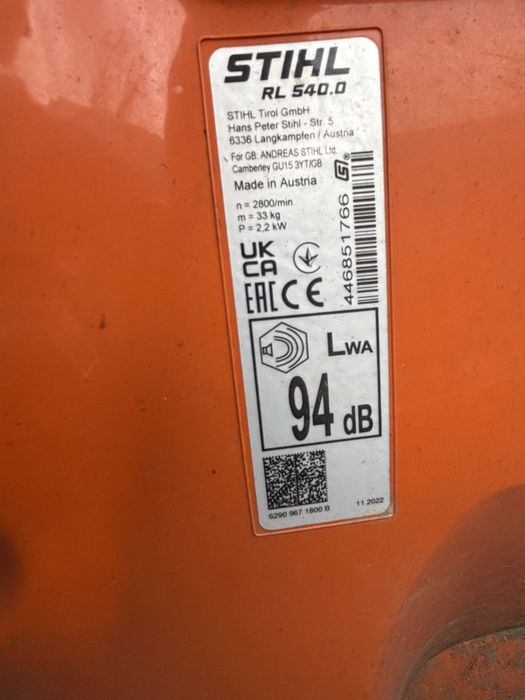 Scarificator Sthil RL 540