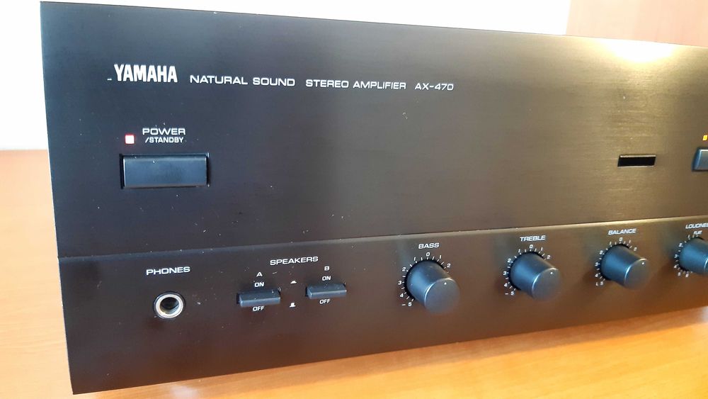 Amplificator audio YAMAHA AX 470, putere 75W / 8 ohmi sau 80W / 6 ohmi