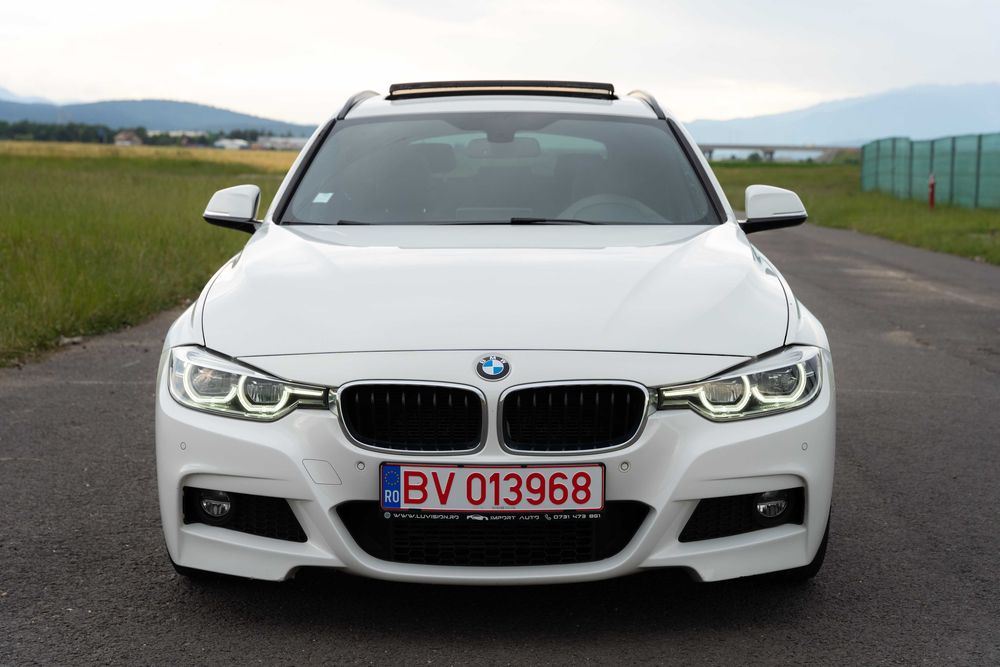 BMW Seria 3 318d B47 M Sport Alcantara Automat Trapă Navigație LED R18
