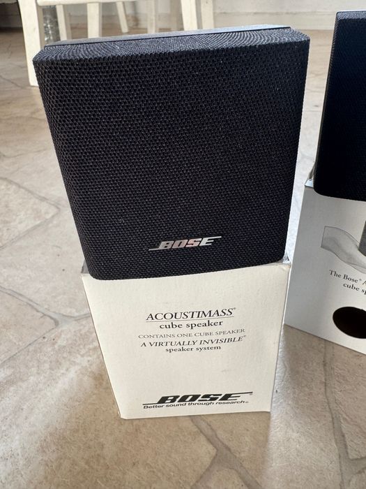 Set 3 sateliți pasivi Bose Acoustimass Signle Cube