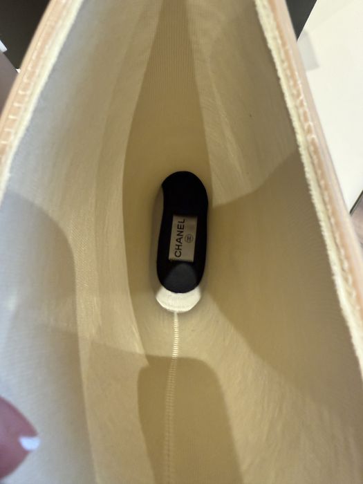 Дамски гумени бежови ботуши Chanel