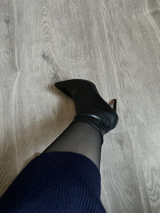 Ботильоны черные